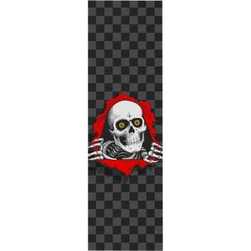 Powell Peralta Ripper Checker Black 10.5 X 33 Griptape