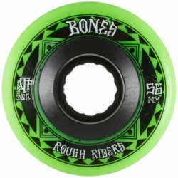 Bones Atf 56mm Rough Riders Runner Grn 80a Wheels