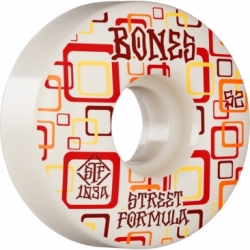 Bones Stf 52mm V3 Retros 103a White Slims Roues