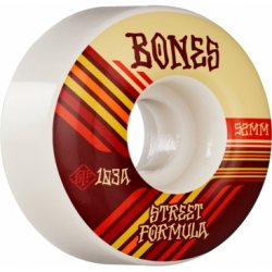 Bones Stf 52mm V4 Retros 103a White Wide Ruedas