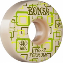 Bones Stf 54mm V3 Retros 99a White Slims Räder