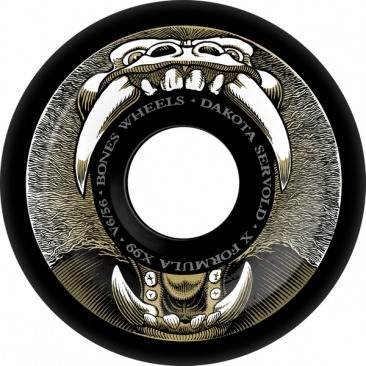 Bones X-f 56mm V6 99a Servold Baboon Blk Roues