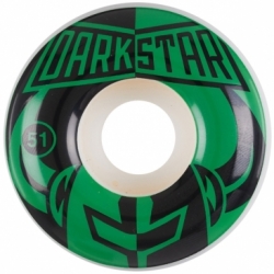 Darkstar 51mm Divide Green 101a Wielen