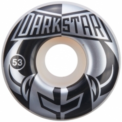 Darkstar 53mm Divide Black Silver 101a Wheels