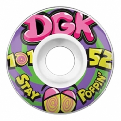 DGK 52mm Stay Poppin 101a Wielen