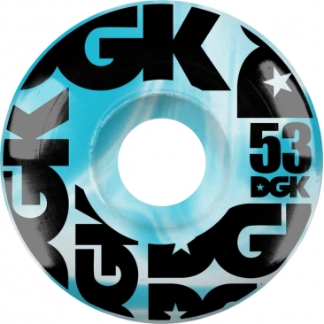 DGK 53mm Swirl Formula Blue 101a Wielen