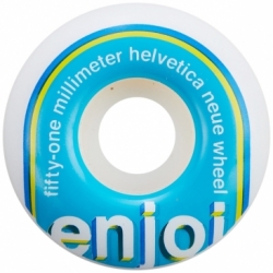 Enjoi 51mm Helvetica Neue Blue 101a Ruedas