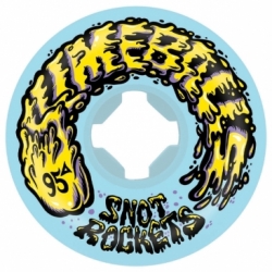 Santa Cruz 53mm Snot Rockets Blue 95a Wheels