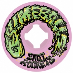 Santa Cruz 54mm Snot Rockets Pink 95a Wheels