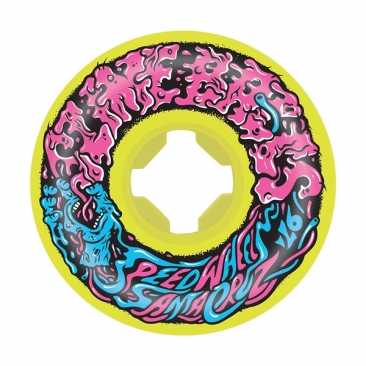 Santa Cruz 54mm Vomit Mini Yellow 97a Wheels