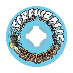 Santa Cruz 56mm Screw Balls Blue 99a Ruote