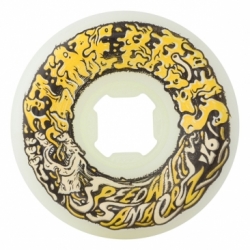 Santa Cruz 56mm Vomit Ii White Yellow 97a Rodas