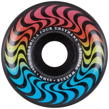 Spitfire 53mm F4 99d Trippy Swirl Rad Blk Roues