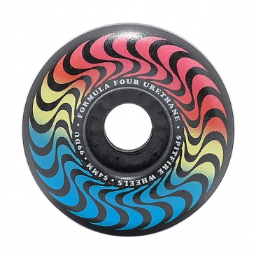 Spitfire 54mm F4 99d Trippy Swirl Rad Blk Roues Skateboard