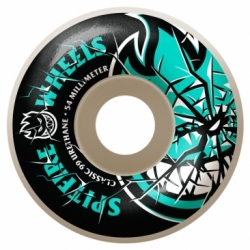 Spitfire 54mm Shattered Big Head White Wheels