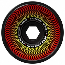 Spitfire 62mm 80hd Superwides Black Wheels