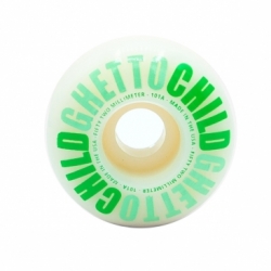 Ghetto Child 52mm Classic Logo Green 101a Wheels