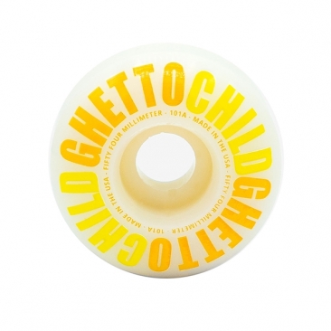 Ghetto Child 54mm Classic Logo Yellow 101a Räder