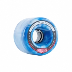 Hawgs 63mm Fatty 78a Sky Blue Swirl Ruote