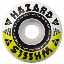 Hazard 51mm Melt Down Radial 101a Wheels