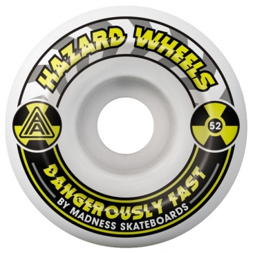 Hazard 52mm Alarm Conical Wht Yellow 101a Wheels