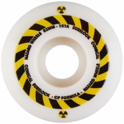 Hazard 52mm Sign Conical Surelock 101a Wheels