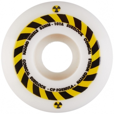 Hazard 52mm Sign Conical Surelock 101a Wheels