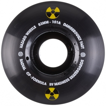 Hazard 53mm Swirl Cp Radial Black 101a Ruedas