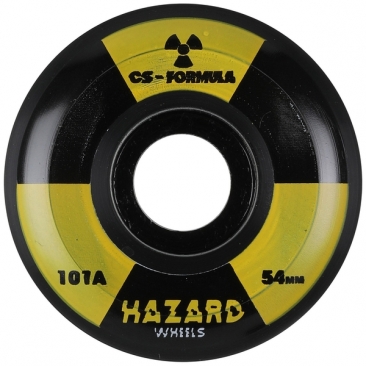 Hazard 54mm Radio Active Conical Blk 101a Räder