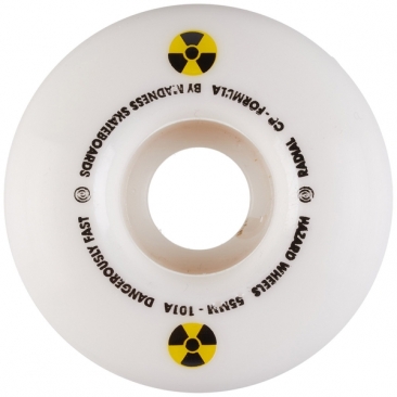 Hazard 55mm Swirl Cp Radial White 101a Wheels