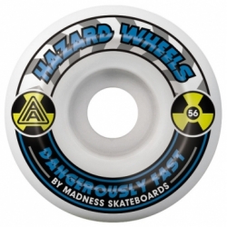 Hazard 56mm Alarm Conical White Blue 101a Räder