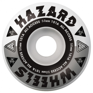 Hazard 58mm Melt Down Radial 101a Wheels