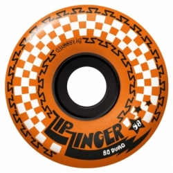 Krooked 58mmzip Zinger 80d Orange Wheels