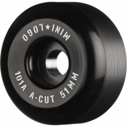 Mini Logo 51mm A-cut Ii 101a Black Ruote