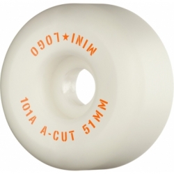 Mini Logo 51mm A-cut Ii 101a White Wielen