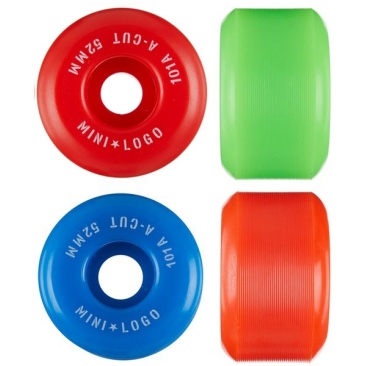 Mini Logo 52mm A-cut Ii 101a Assorted Roues