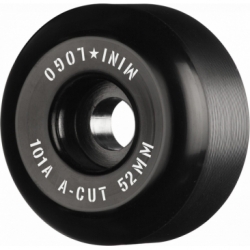 Mini Logo 52mm A-cut Ii 101a Black Rodas