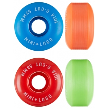 Mini Logo 53mm C-cut Ii 101a Assorted Ruedas