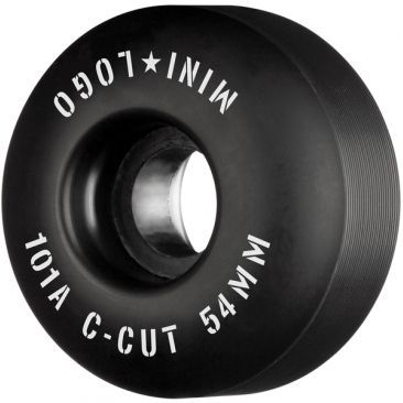 Mini Logo 54mm C-cut Ii 101a Black Wielen