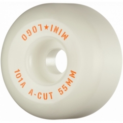 Mini Logo 55mm A-cut Ii 101a White Roues