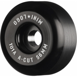 Mini Logo 56mm A-cut Ii 101a Black Roues