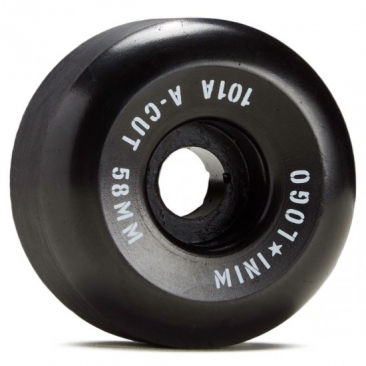 Mini Logo 58mm A-cut Ii 101a Black Wielen