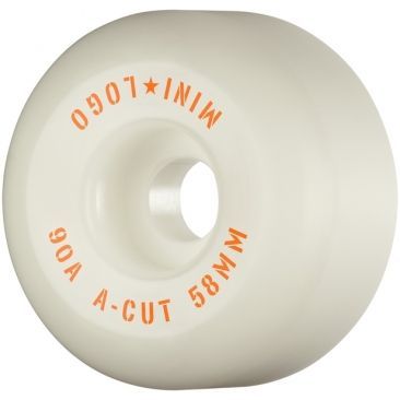 Mini Logo 58mm A-cut Ii 90a Hybrid White Rodas