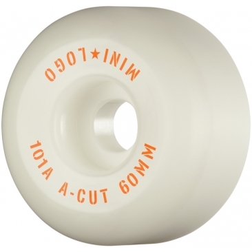 Mini Logo 60mm A-cut Ii 101a White Ruedas