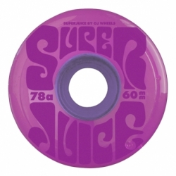 OJ 60mm Super Juice Trans Purple 78a Wheels