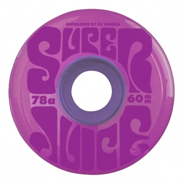 OJ 60mm Super Juice Trans Purple 78a Rodas