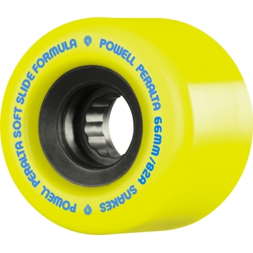 Powell Peralta Dh 66mm Snakes Ii 82a Ylw Roues