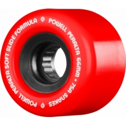 Powell Peralta Dh 66mm Snakes Ii Red 75a 