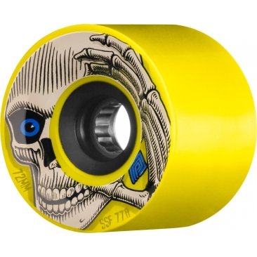 Powell Peralta Dh 72mm Reimer 77a Ylw Blk Roues