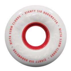 Ricta 53mm Clouds Red 86a Rodas